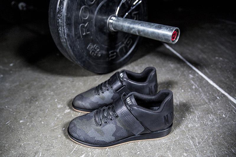 Dark / Camo Nobull Dark Camo Men's Lifters Shoes | CA O1003K